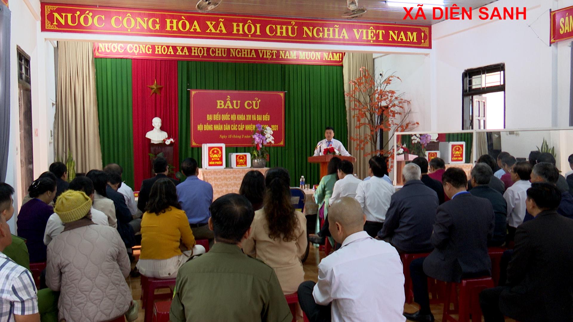 Diên Sanh rộn ràng không khí ngày bầu cử đại biểu Quốc hội khóa XVI và đại biểu HĐND các cấp nhiệm...