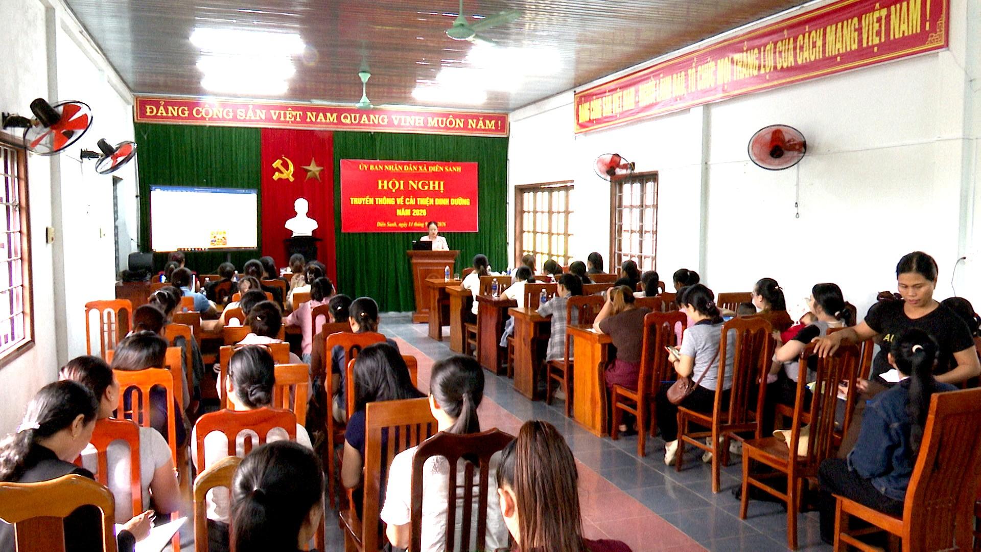 Tổ chức Hội nghị Truyền thông về cải thiện dinh dưỡng